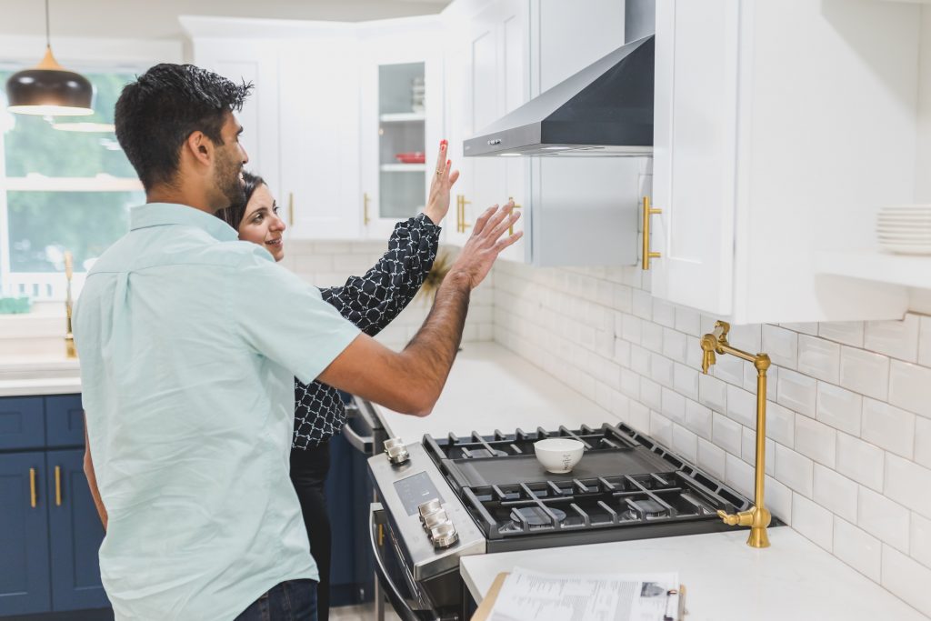 Couple planning updates to their new home